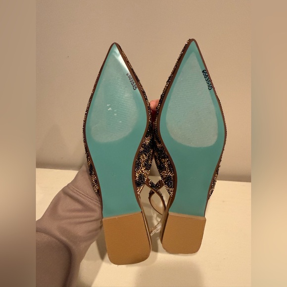 Betsey Johnson Women’s Vance Leopard Print Slingback Flats - Picture 8 of 8